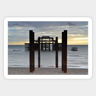 Brighton West Pier Sticker